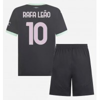 AC Milan Rafael Leao #10 Tredje trøje Børn 2024-25 Kortærmet (+ Korte bukser)